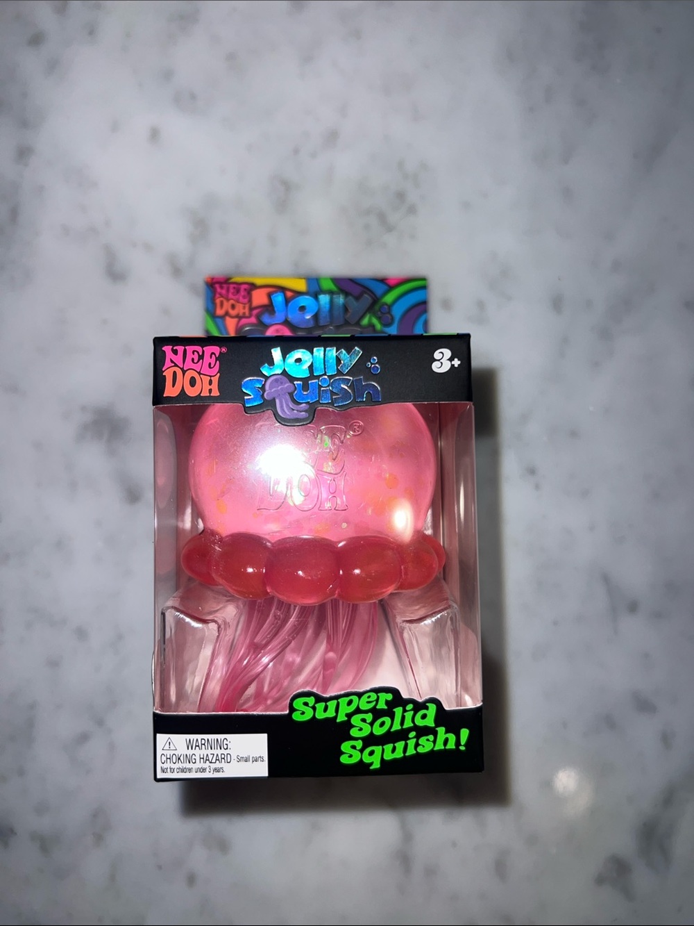 NeeDoh Pink Jelly Squish